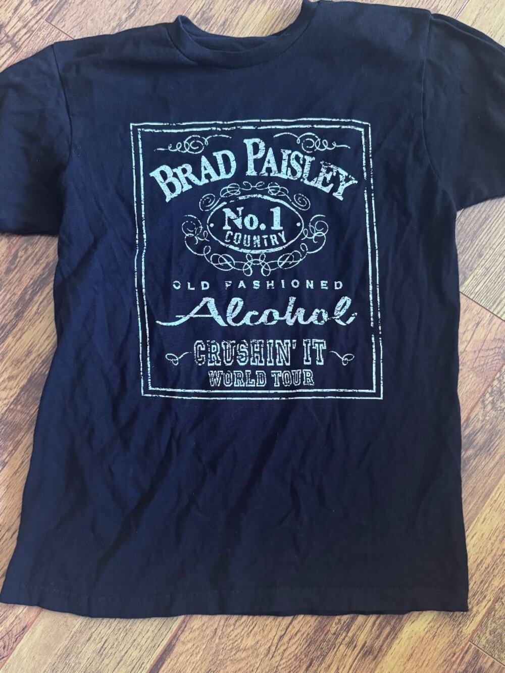 Brad Paisley Crushin It World Tour Concert Tee